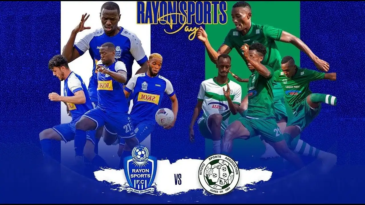 Rayon Sports Stuns SC Kiyovu with a Commanding 4-0 Victory in Rwandan Premier League 'Classico'