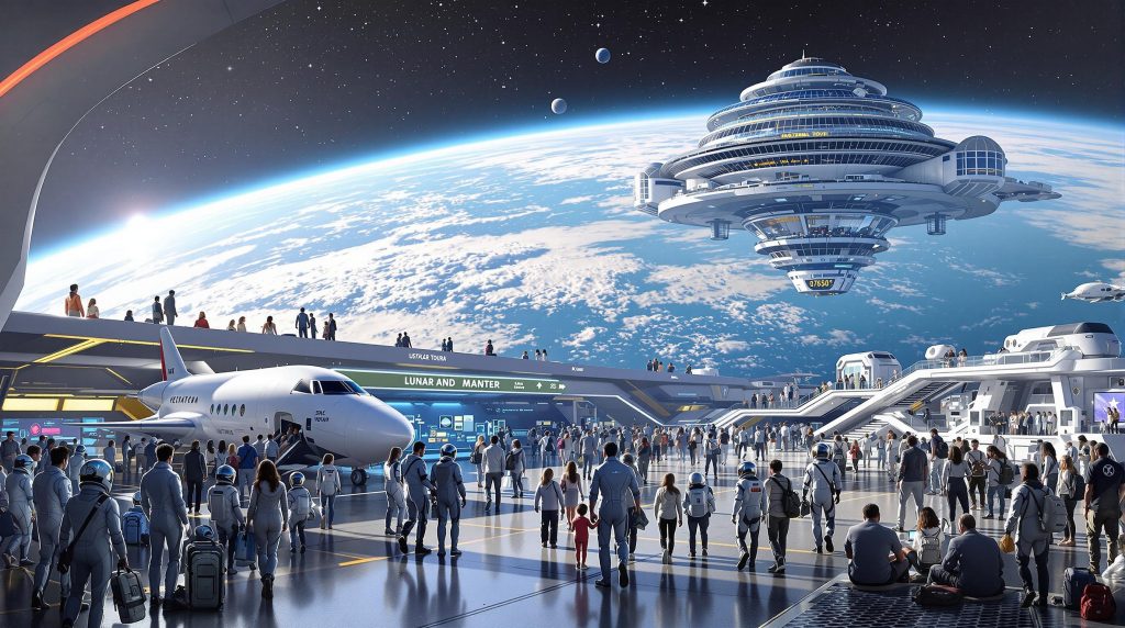 Space Tourism in 2025: Civilian Travel to the Moon a Reality